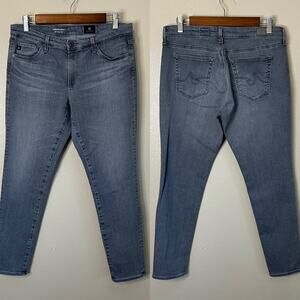 AG Adriano Goldschmied Legging Ankle Gray Jeans Size 30